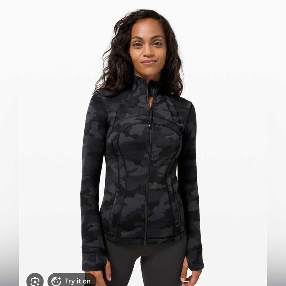 Lululemon define nulu jacket camo